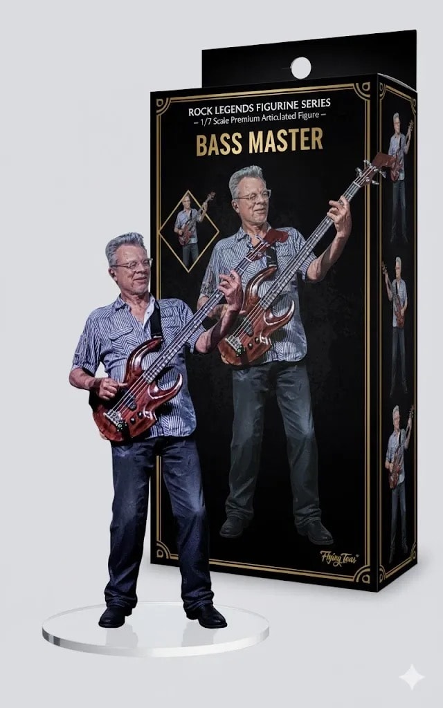 Rock Legends Figurine Series – Bass Master